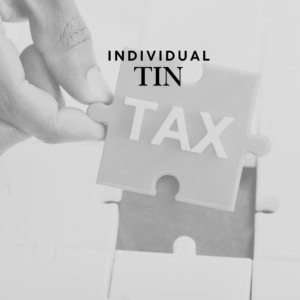 Registering for TIN - Individual
